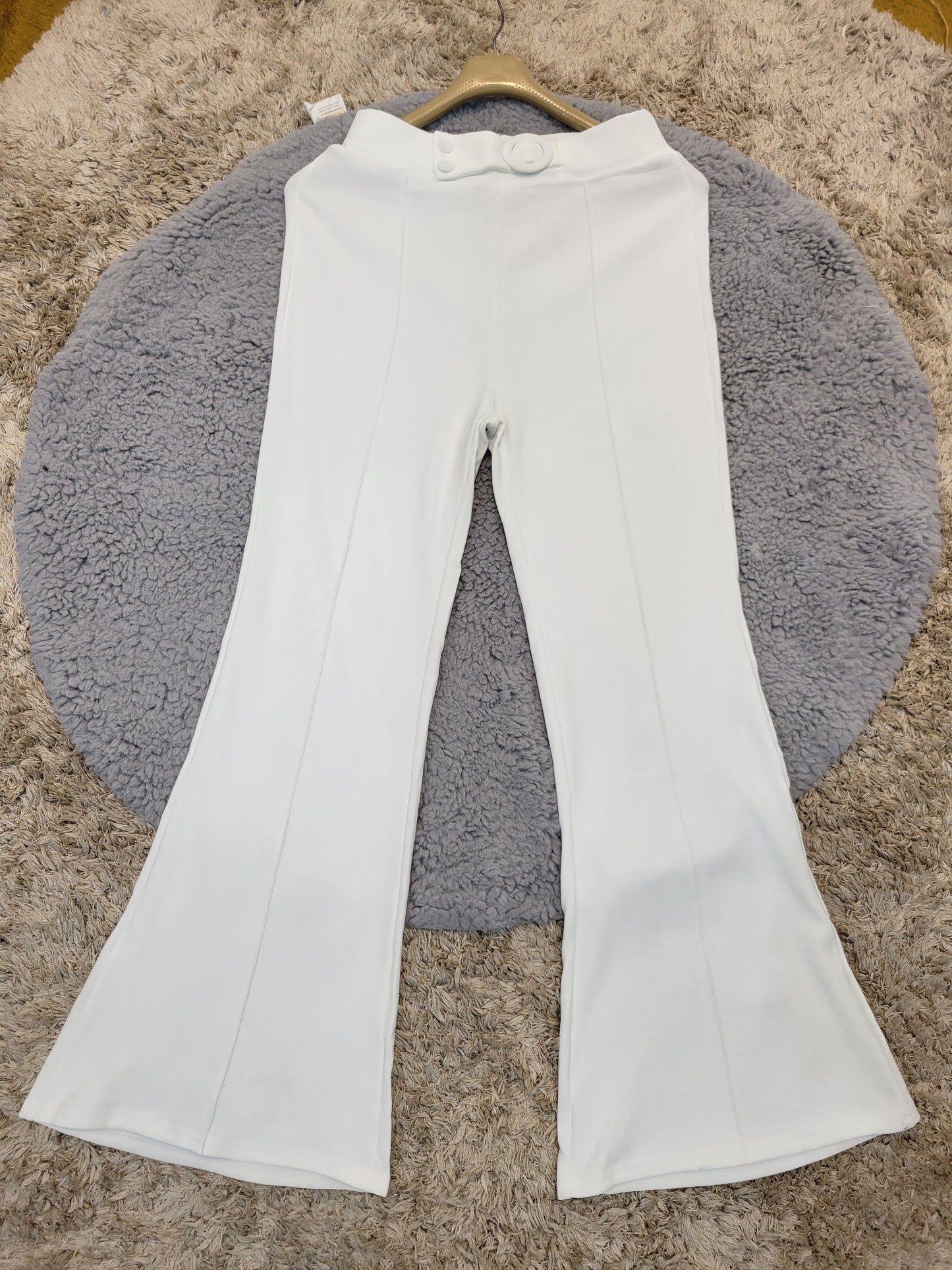 Grace Jersey Pant white