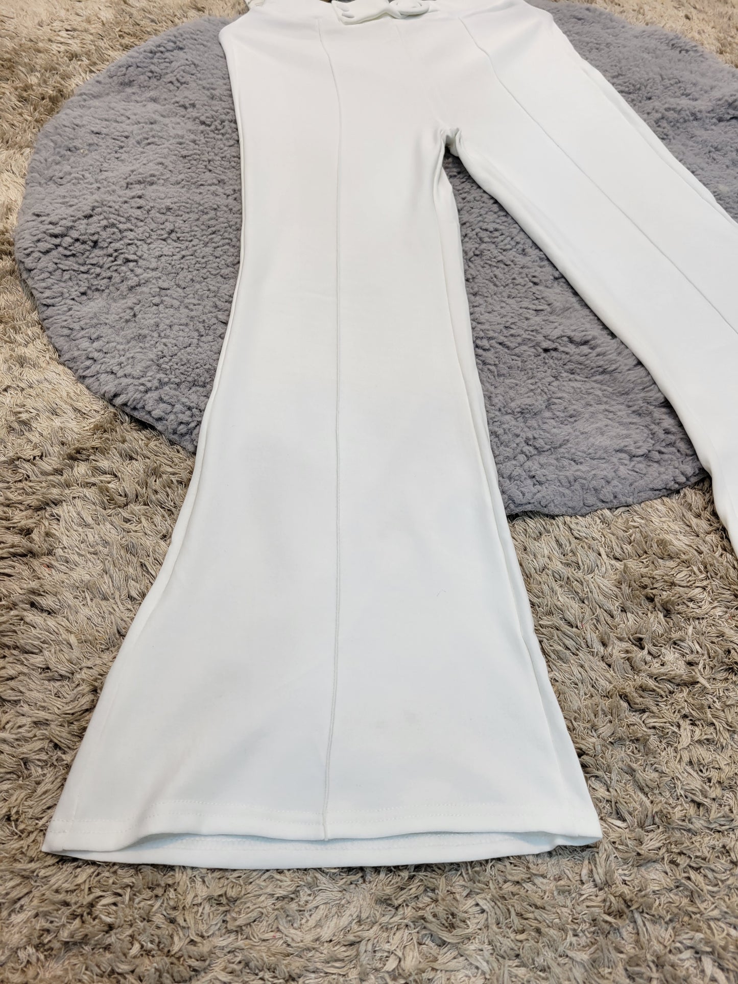 Grace Jersey Pant white