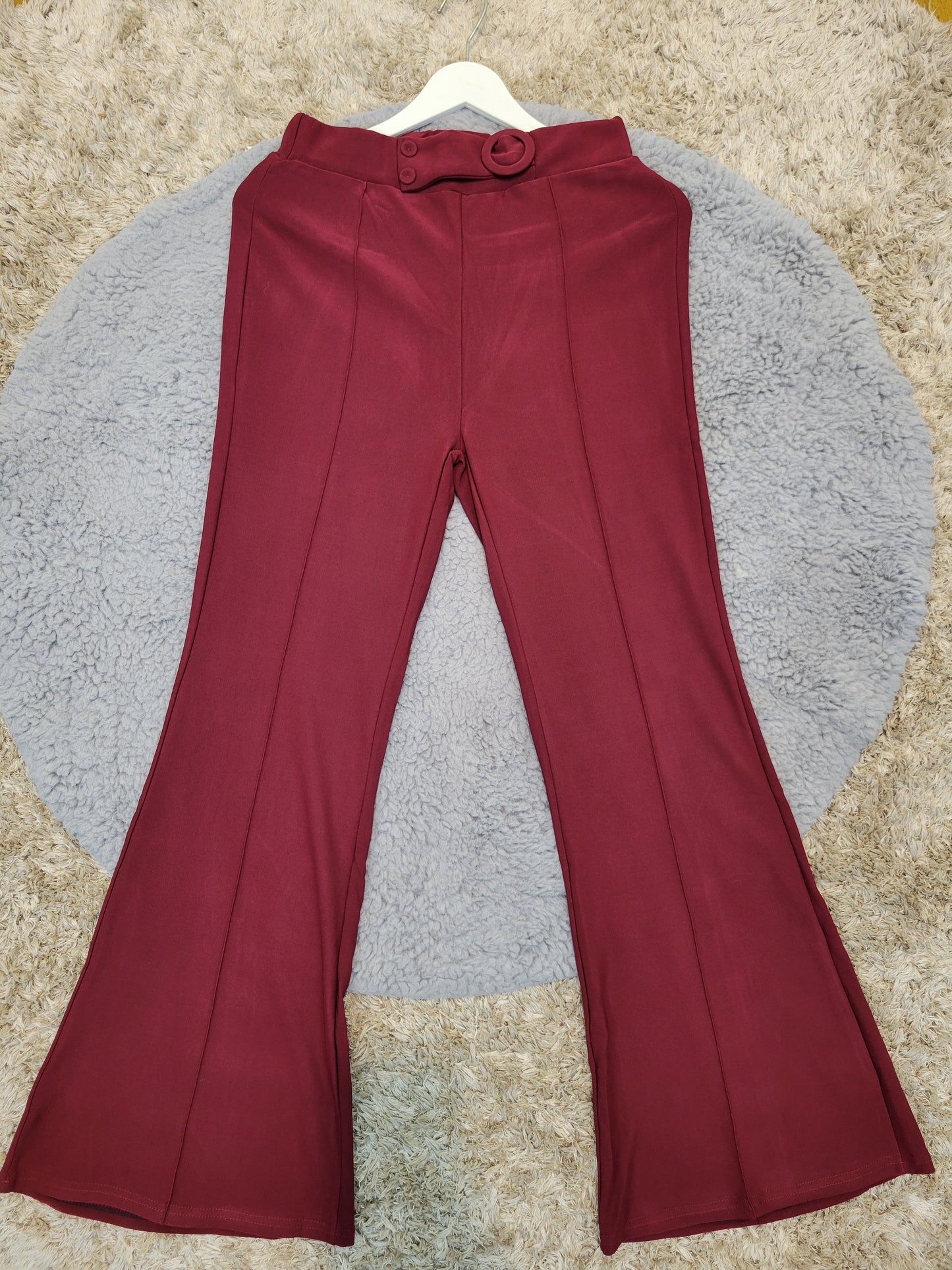 Grace Jersey Pant Maroon