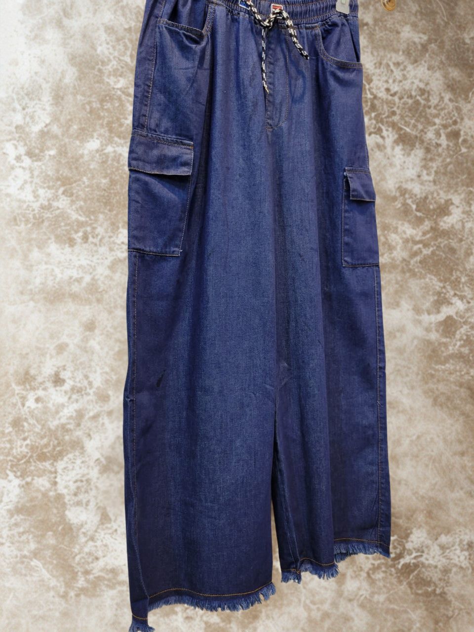 Nisa Denim Cargo Flapper
