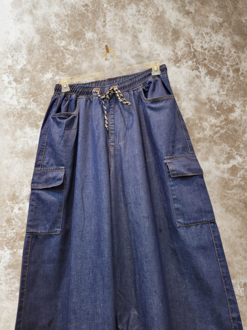 Nisa Denim Cargo Flapper