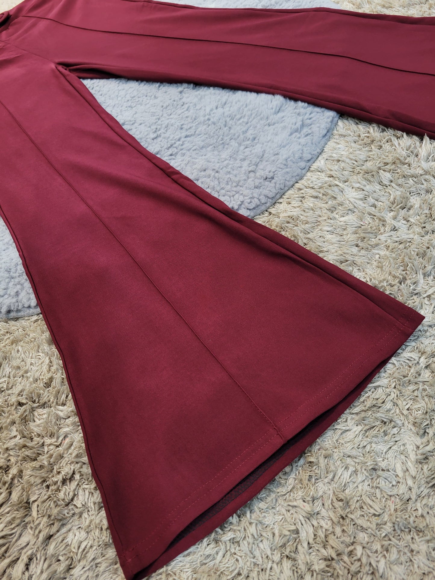 Grace Jersey Pant Maroon