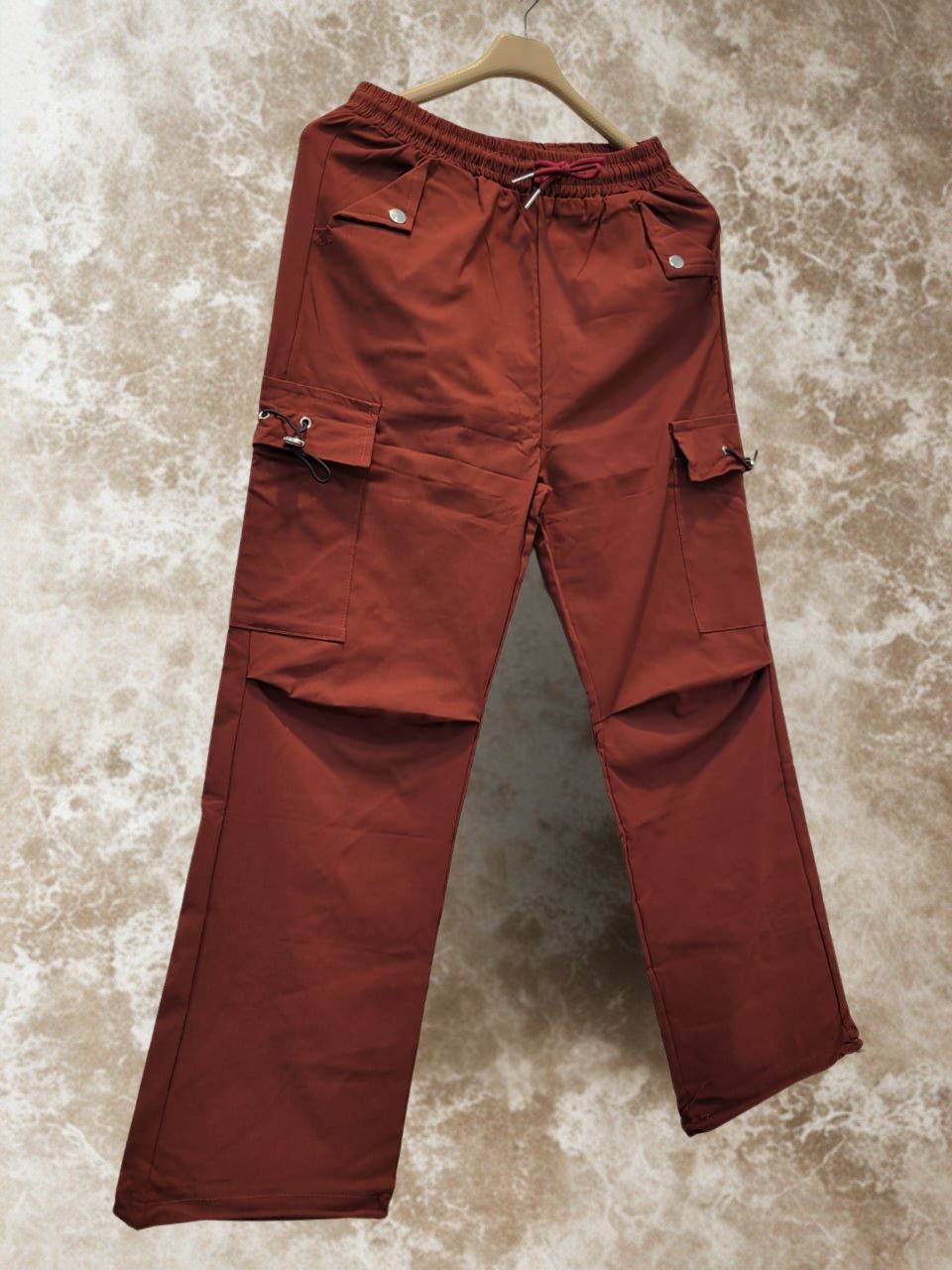 Imported cotton women Cargo Rust