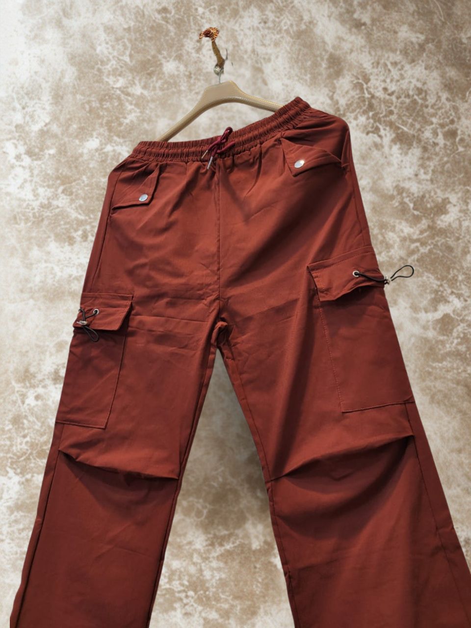 Imported cotton women Cargo Rust