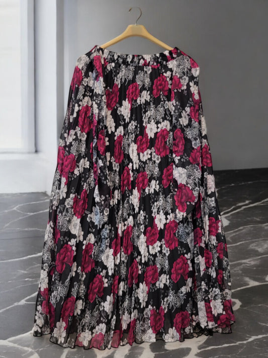Skirt Maroon Flow