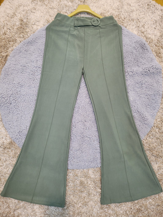 Grace Jersey Pant Green