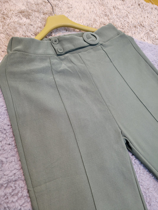 Grace Jersey Pant Green