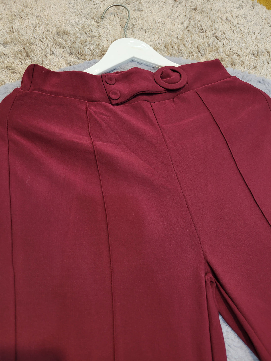 Grace Jersey Pant Maroon