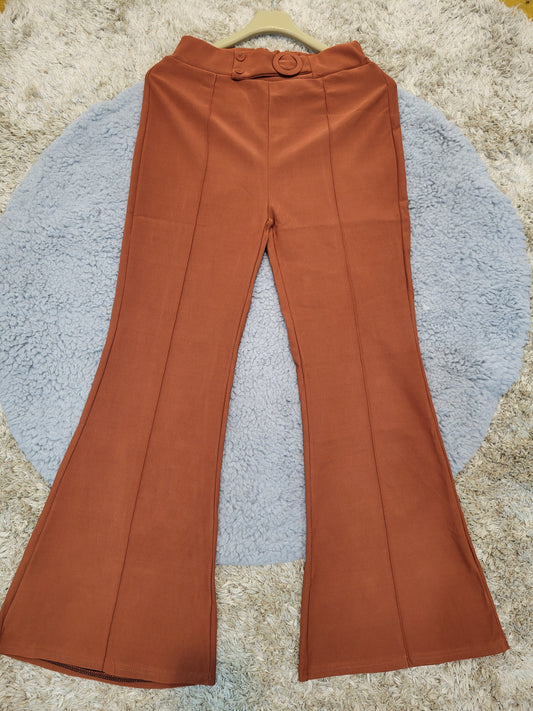 Grace Jersey Pant Rust