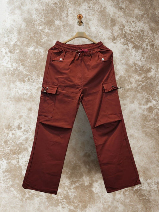 Imported cotton women Cargo Rust